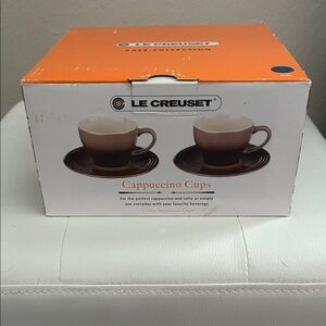 Le Creuset Cappuccino Set  Marseille Blue